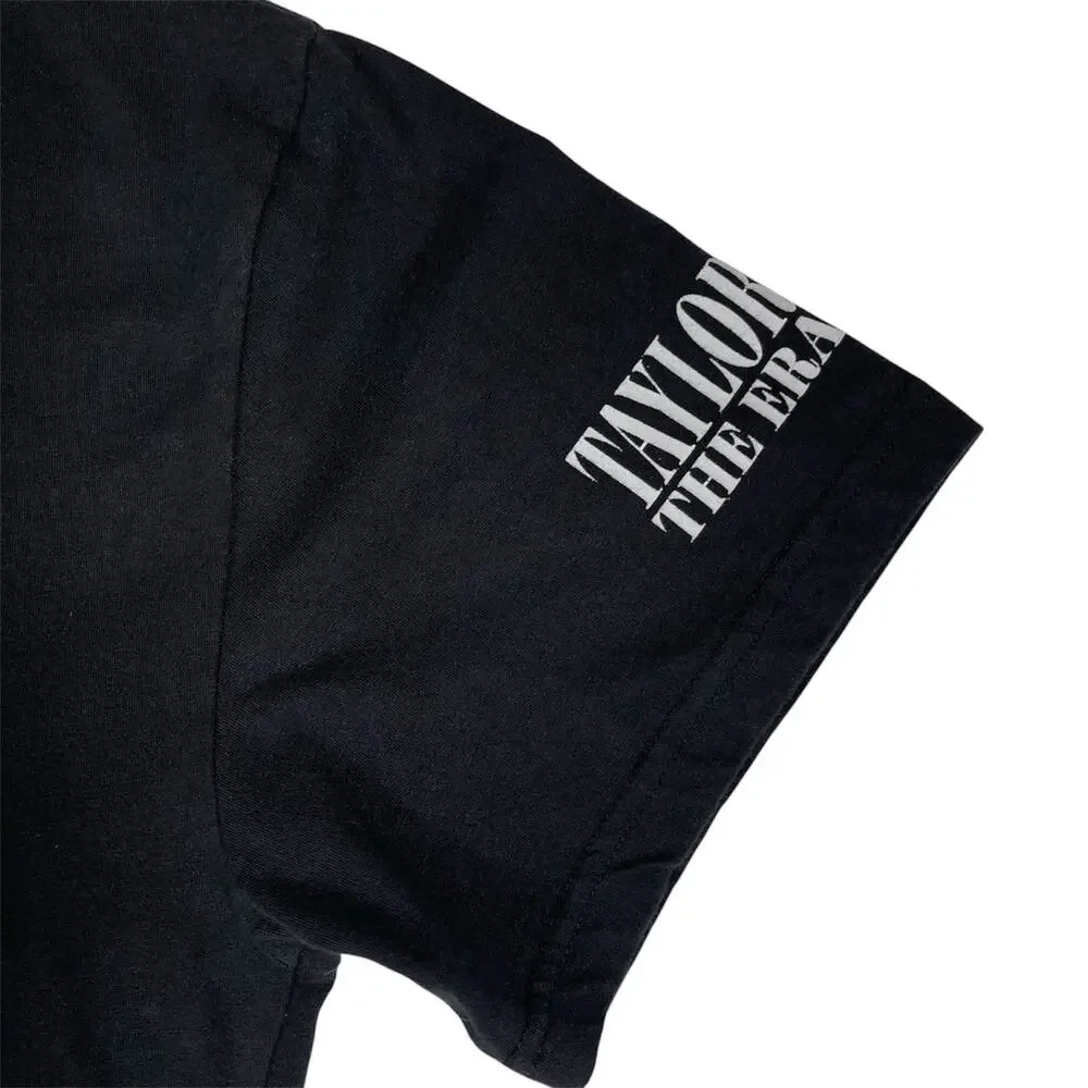 Taylor Swift The Eras Tour Swiftie Concert Merch Women’s Black T-Shirt, Large - Picture 3 of 6